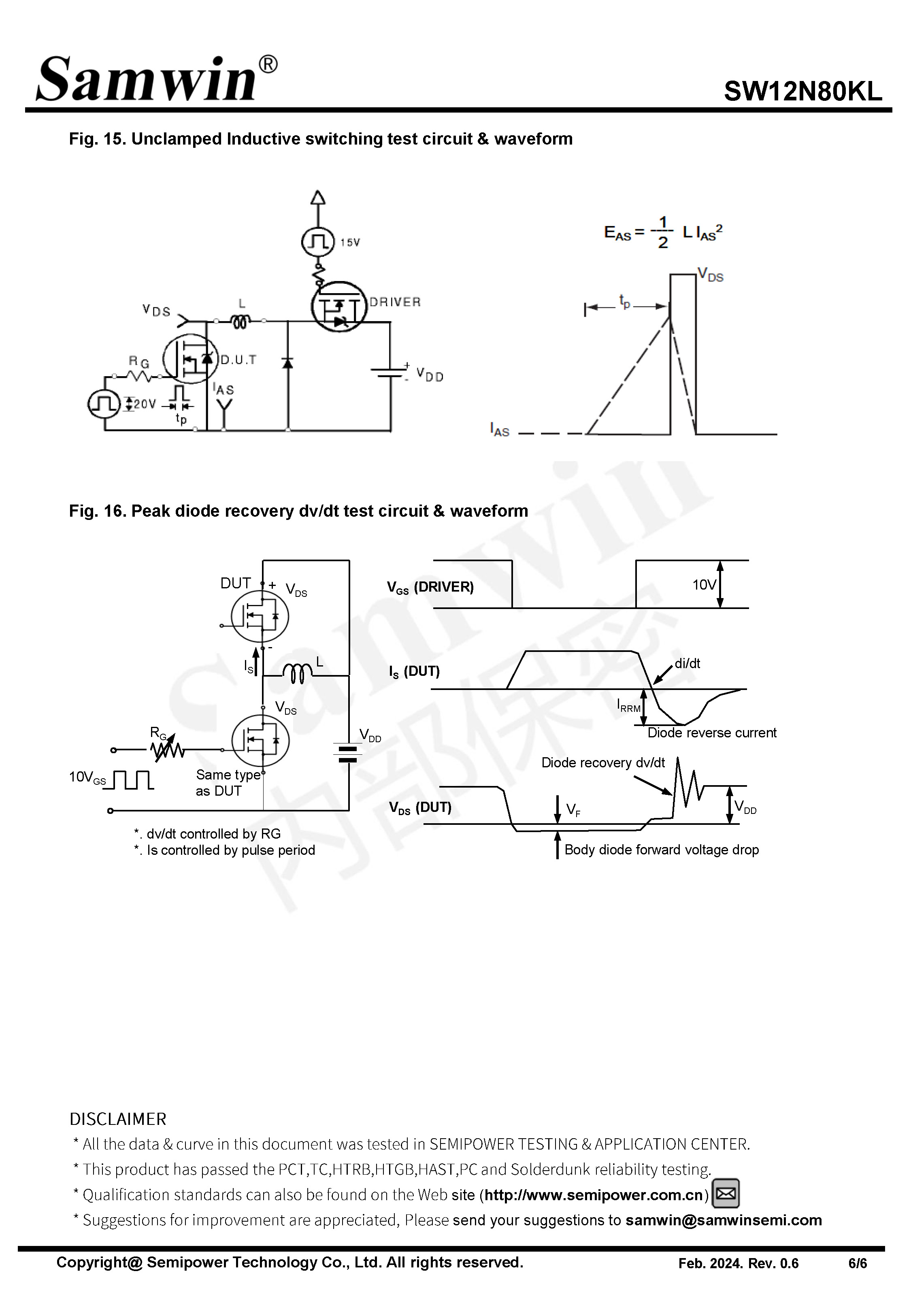 SAMWIN MOSFET