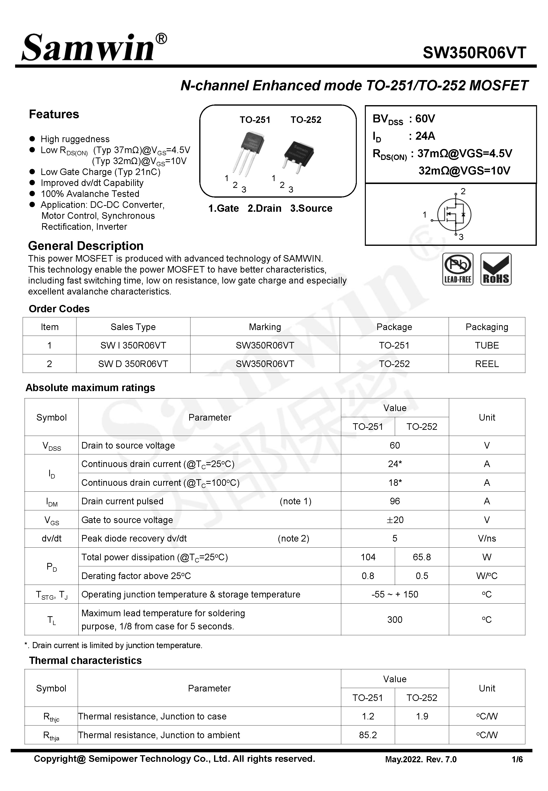 SAMWIN MOSFET