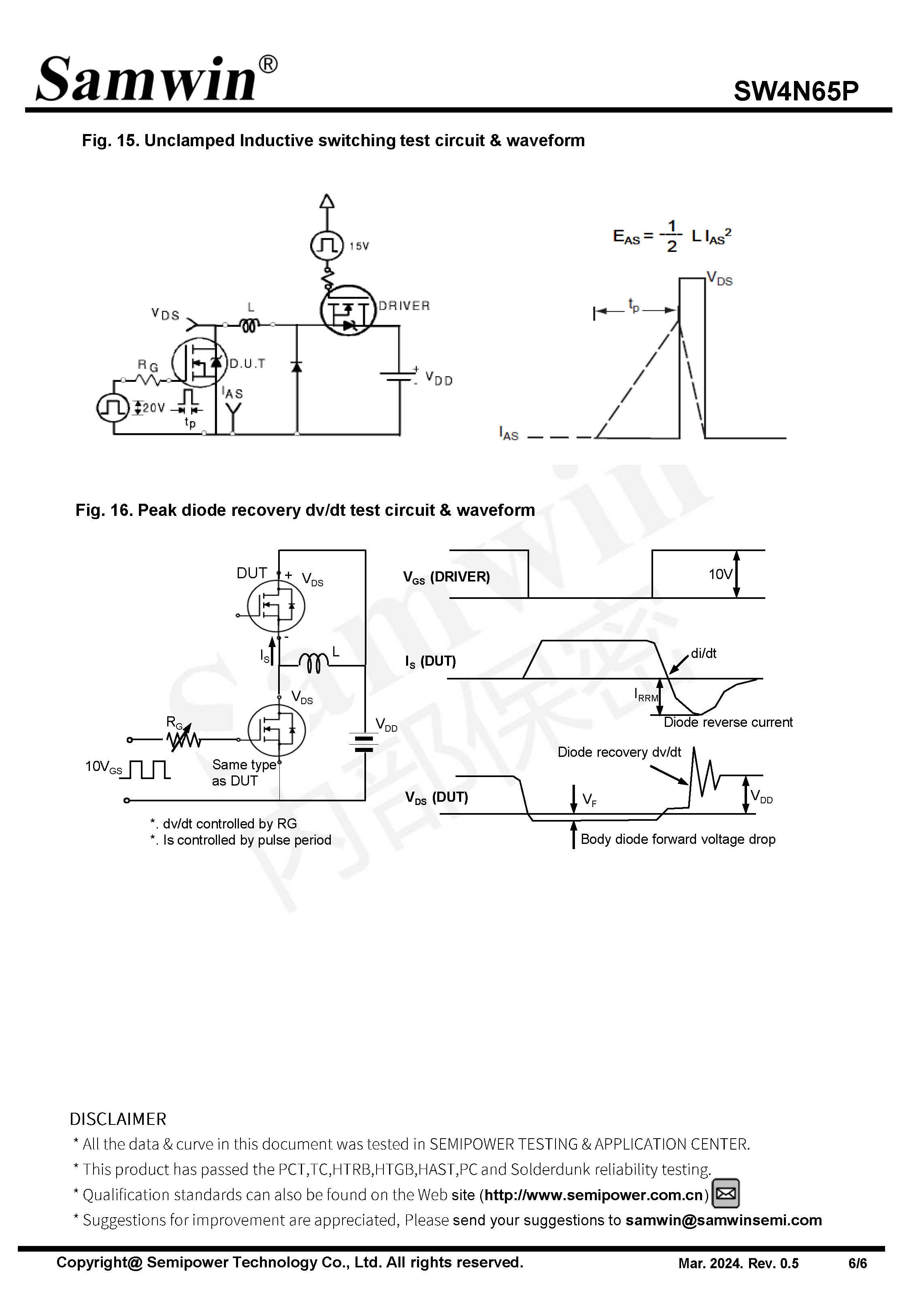 SAMWIN MOSFET