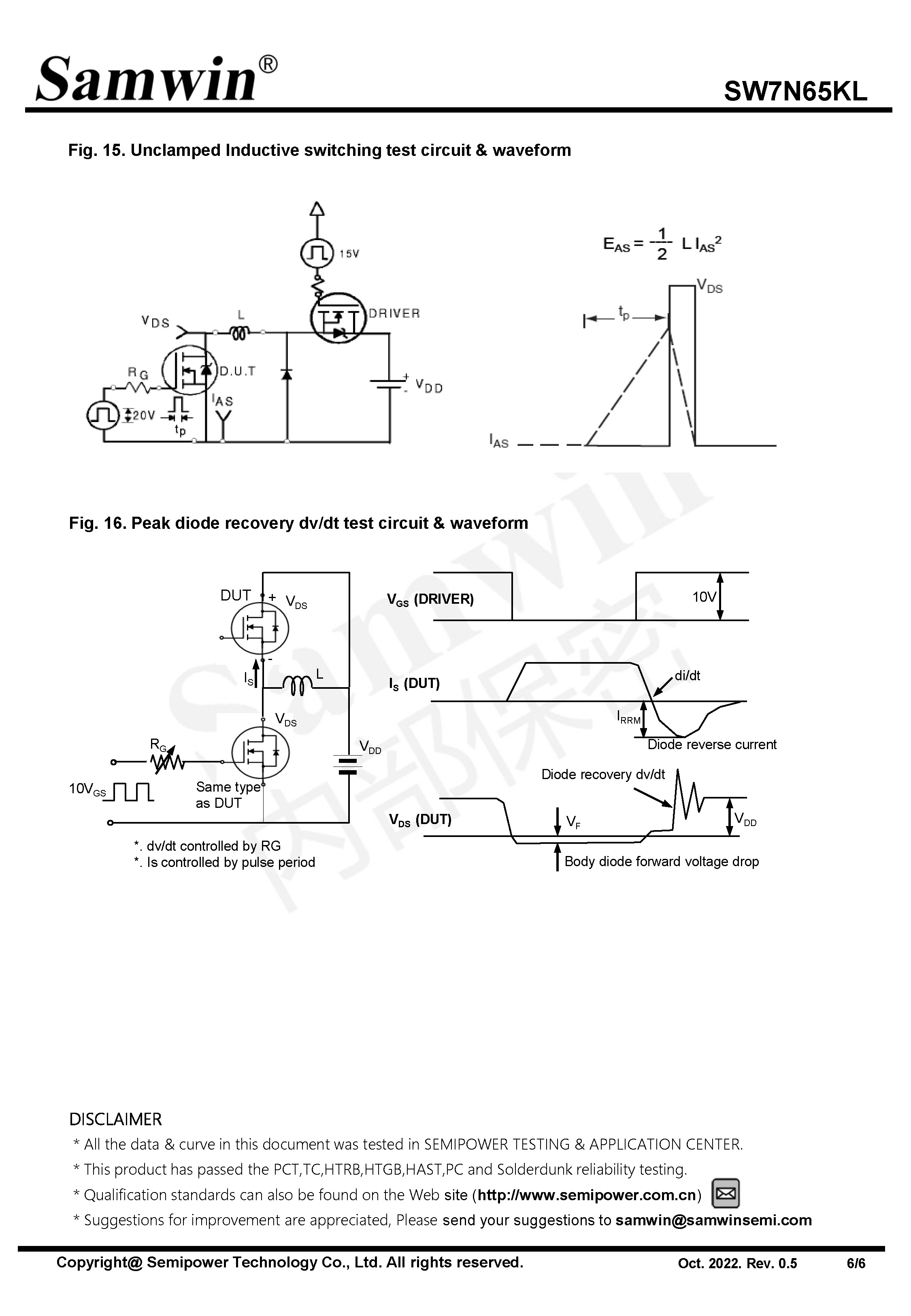 SAMWIN MOSFET