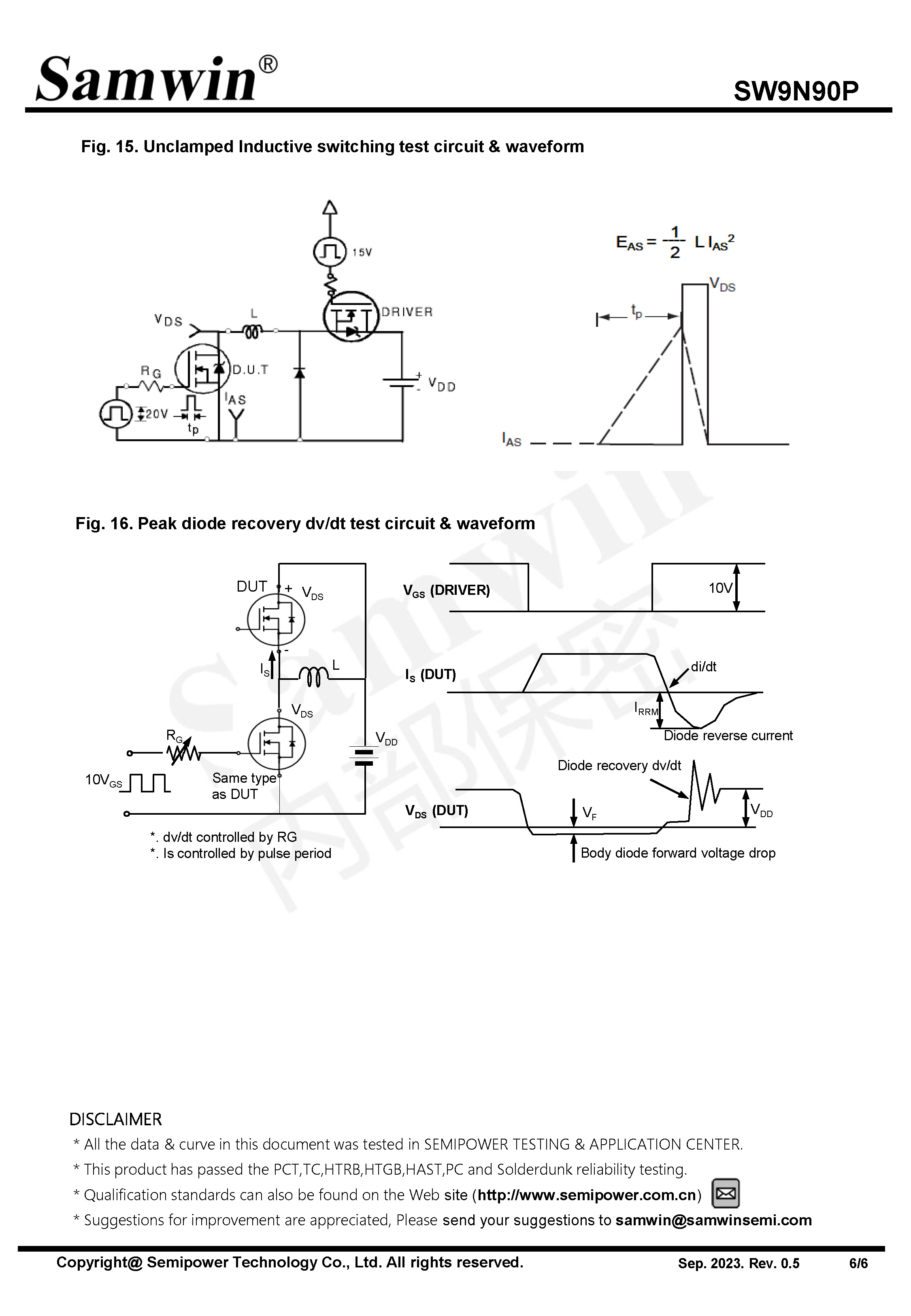 SAMWIN MOSFET
